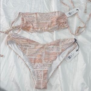 We wore what bathing suit